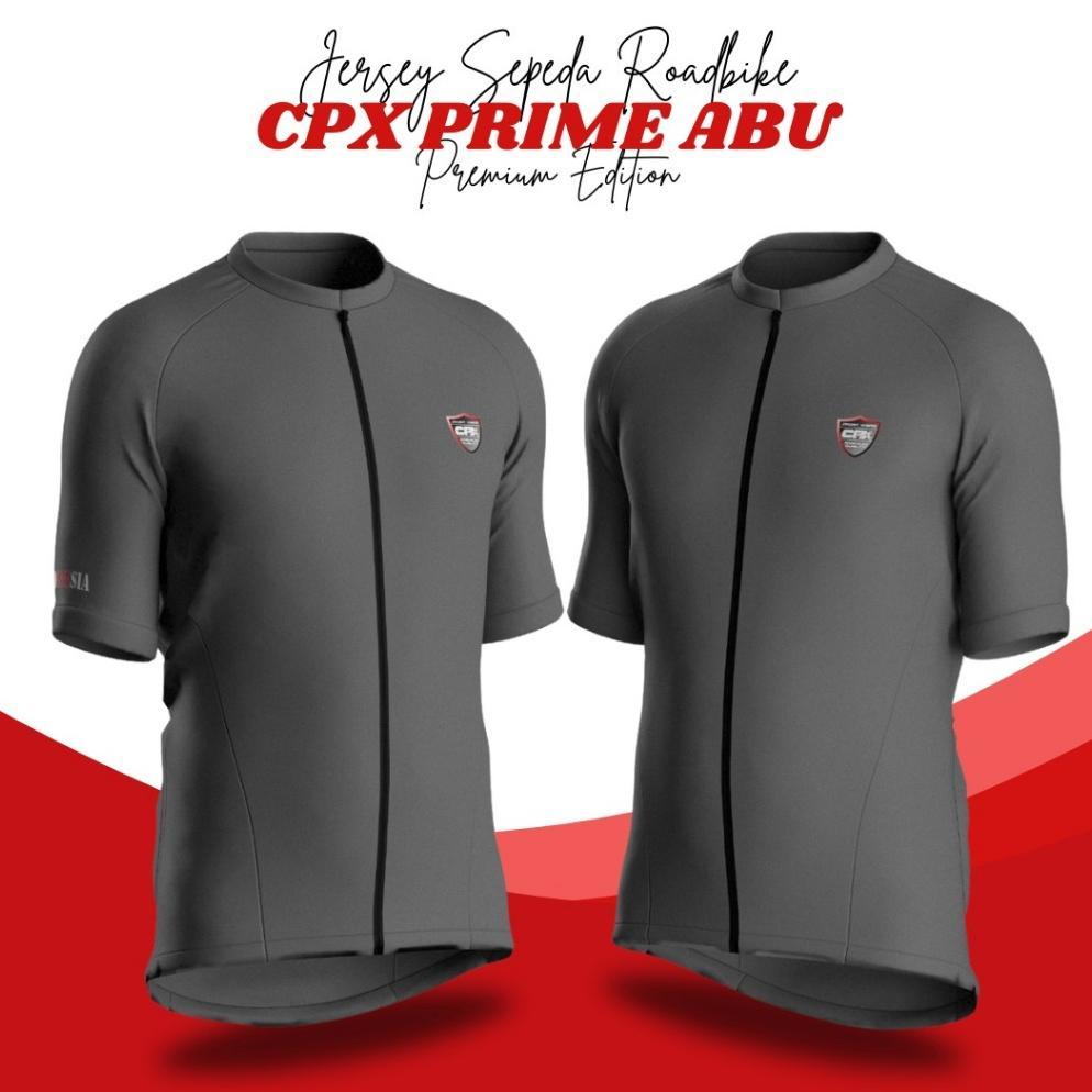 Discount Baju Jersey Sport Sepeda RoadBike Pria Tangan Pendek CPX Roadking Full Print