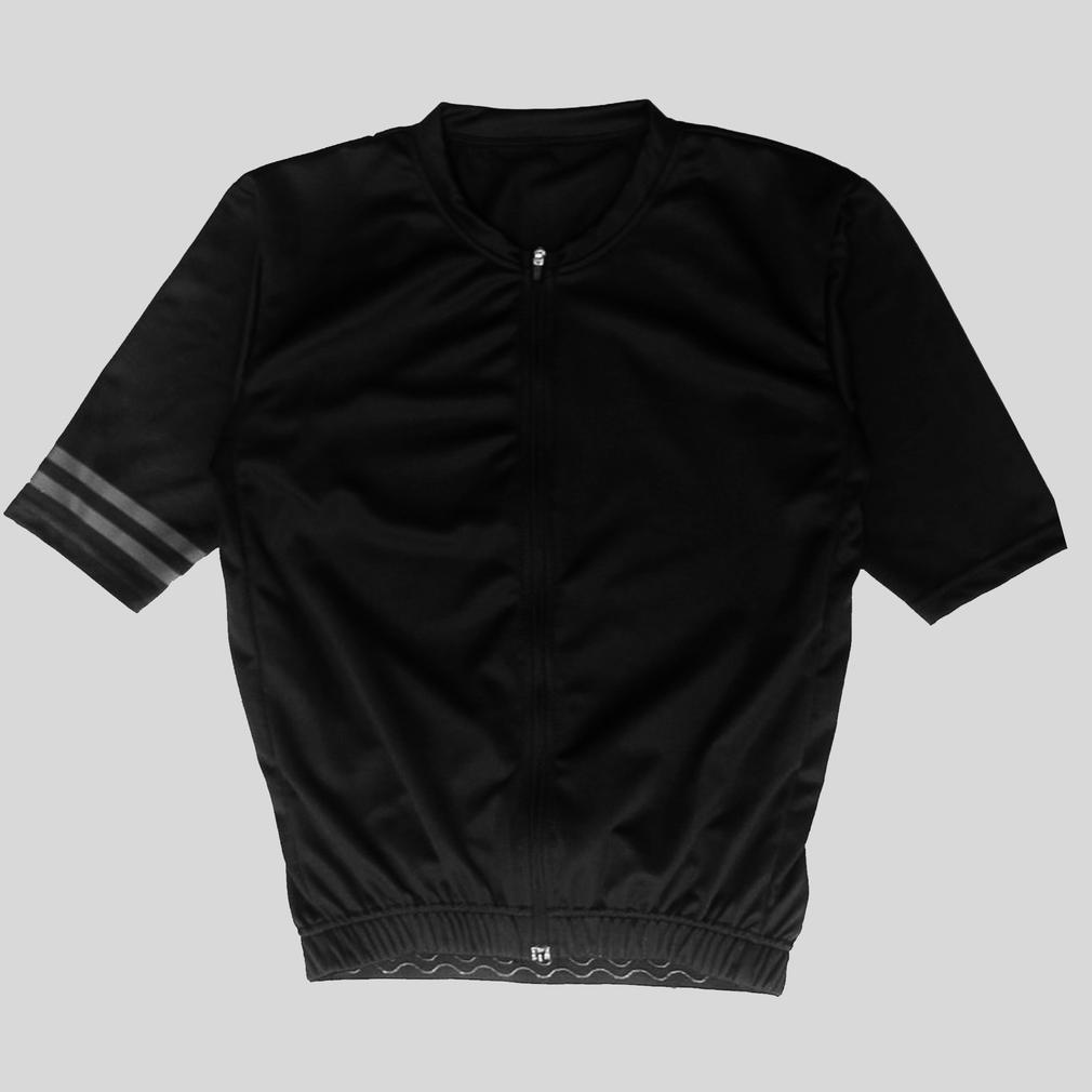 BIG SALE BAJU SEPEDA / JERSEY SEPEDA ROADBIKE AERO POLOS  POLOS / KAOS SEPEDA POLOS - HITAM