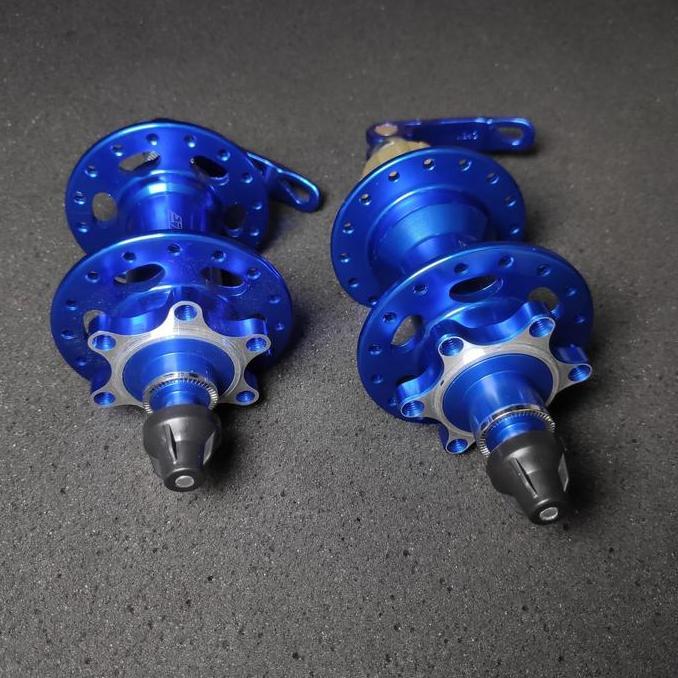 Hub Freehub RAZE 36 Hole Blue Anodized - Hub RAZE Freehub JANGKRIK 4 Bearing