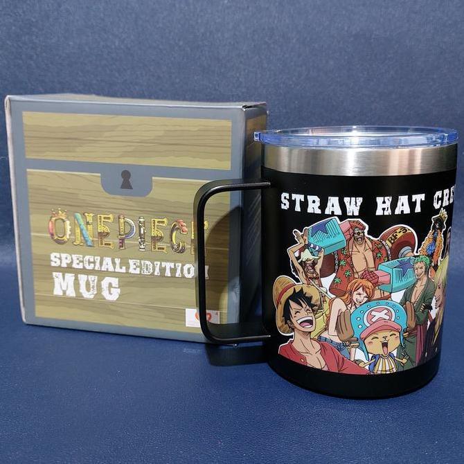 One Piece x Chatime Mug Straw Hat Crew special edition