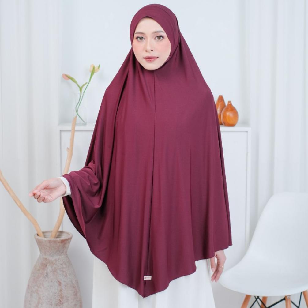 BEST DEALS KHIMAR HIJAB DAGU JERSEY XXL JUMBO TANPA PET BUSA LONG COVER