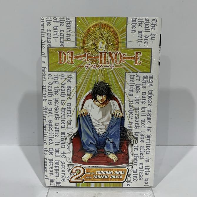 Death Note vol 2 Tsugumi Ohba Viz Media Komik English Manga
