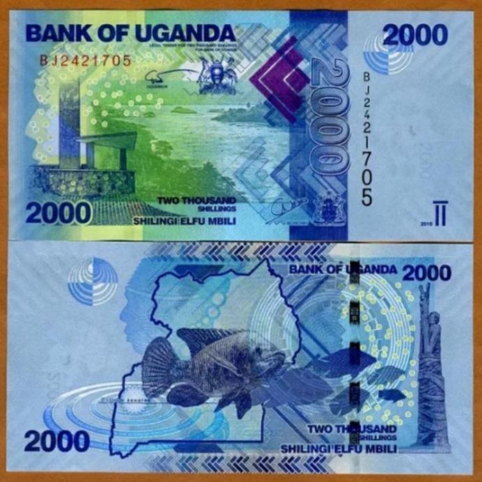 Uganda 2000 Shillings 2015