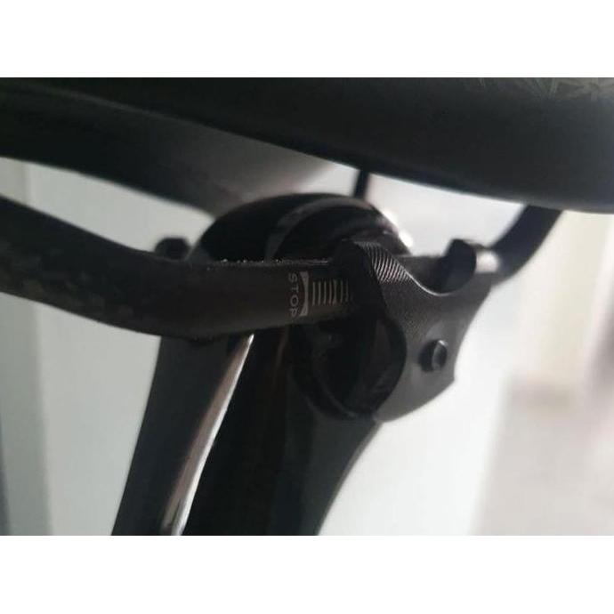 Seatpost Clamp Penjepit Carbon Rail Oval 7*9 Delihea
