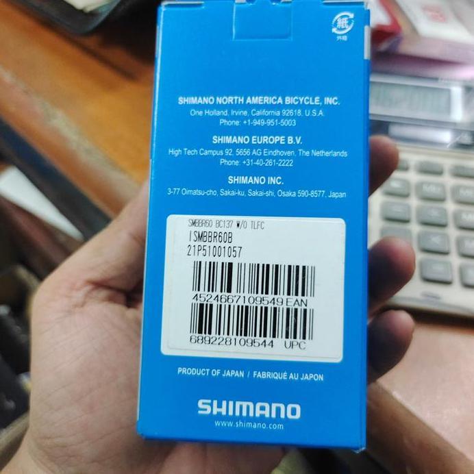 Bottom Bracket Shimano SM-BBR60 BB hollowtech 2 Shimano original ultegra