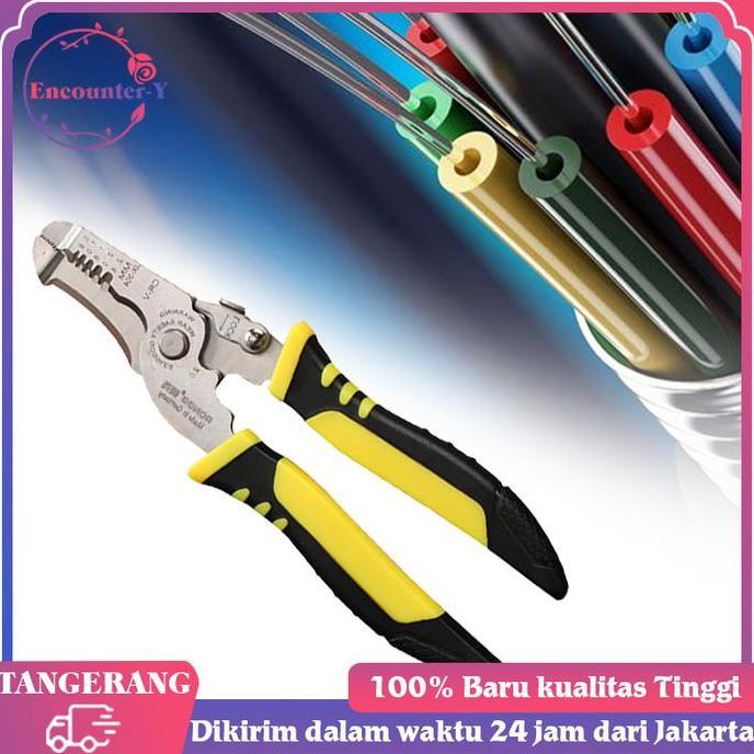 QINGACHO Tang Multifungsi/Tang Potong Kabel Listrik/Tang Serbaguna Multifungsi