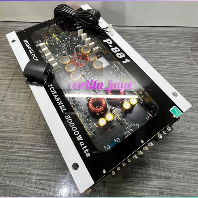 POWER  MONOBLOCK  THE PUNCH  P - 881 TRANSPARAN