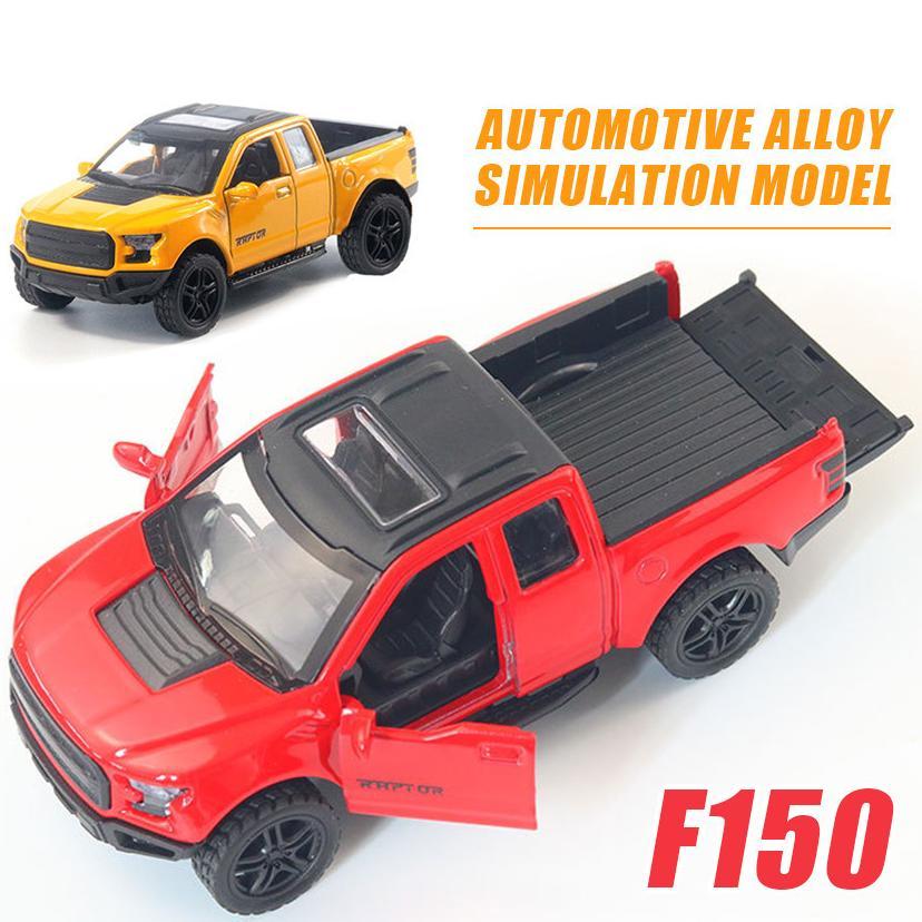 Diecast Miniatur Pickup Ford Ranger F150 Skala 1:32 Diecast Pajangan Mobil Ford Raptor F150