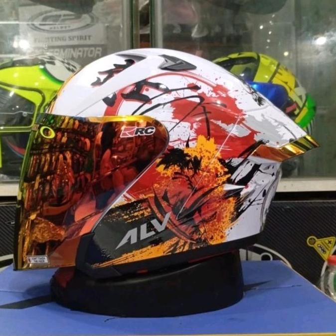 HELM ALV ULTRON PRO NEW MOTIF SNI ORIGINAL HELM ALV ULTRON PRO MOTIF terlaris
