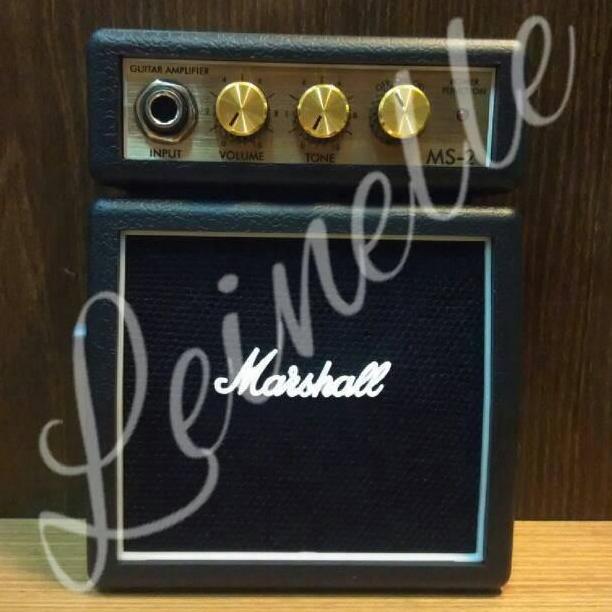 Marshall MS-2 Micro Guitar Amplifier Mini Amp Ampli Gitar Kecil