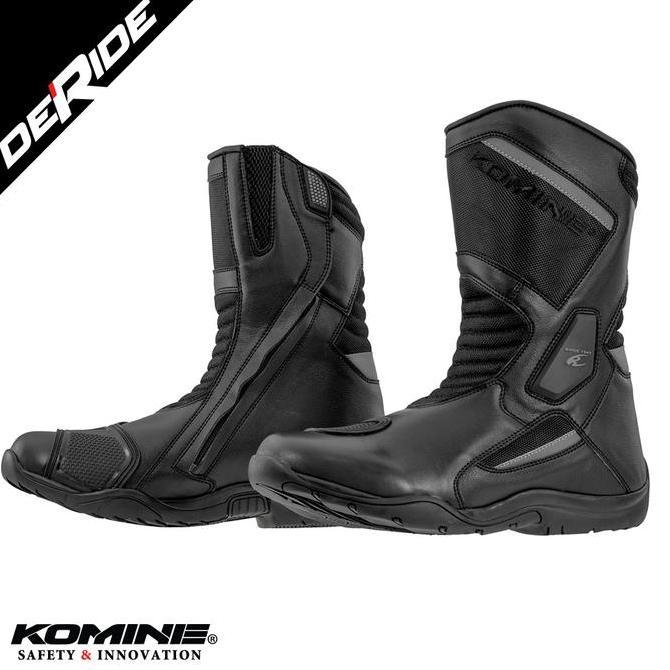 Sepatu Komine BK-092 WP Touring Boots Waterproof Shoes terlaris