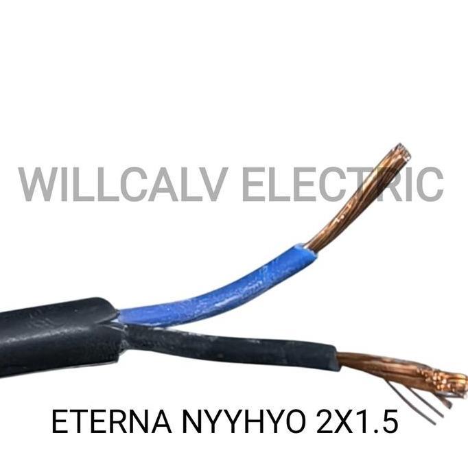 Sale Eterna Kabel Hyo 2X1.5 50M / Kabel Eterna Serabut 2X1.5 50 M Tembaga