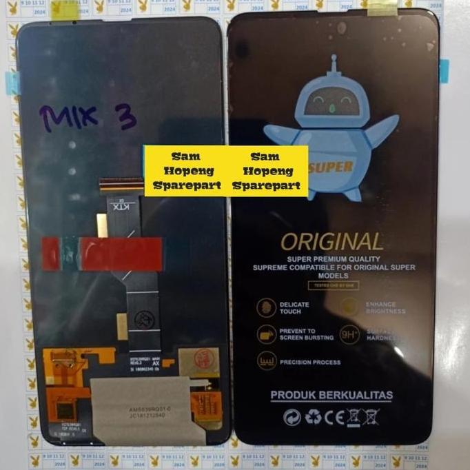 LCD TOUCHSCREEN OLED ORI COMPATIBLE XIAOWMII MI MIX 3 SHS27