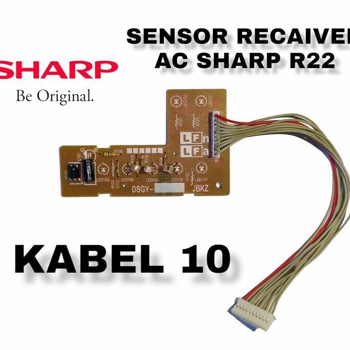 SENSOR INDIKATOR DISPLAY AC SHARP DSGY FREON R22 KABEL 10 SOCKET HS27