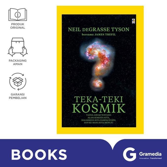 ovandakiseller - buku national geographic teka-teki kosmik (neil degrasse tyson)