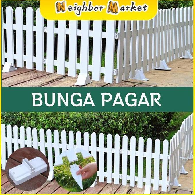 Pagar Taman Jual Satuan Dekorasi Pagar Taman Plastik Shabby Chic Pagar Kebun Pagar Plastik Vintage D