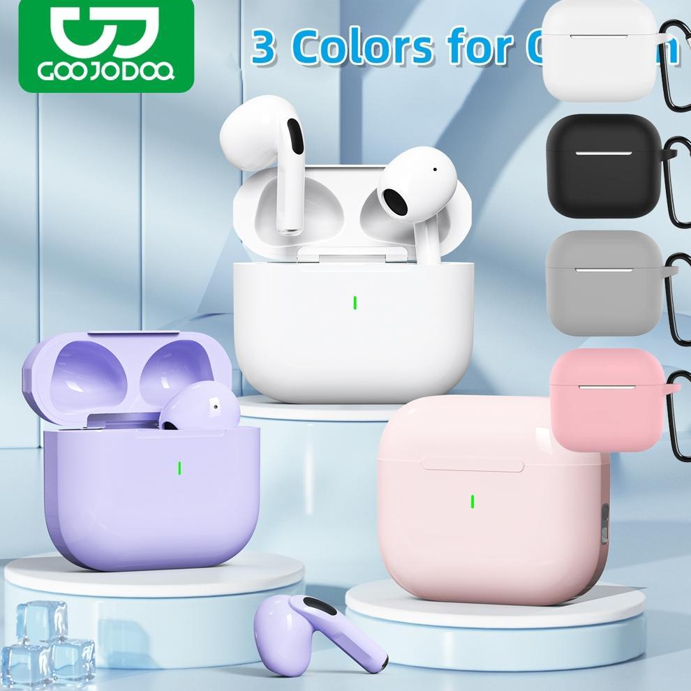 Goojodoq J201 Earphone bluetooth TWS-A6 pro Earphone Nirkabel Headset Bluetooth 5.3 earphones BT Han