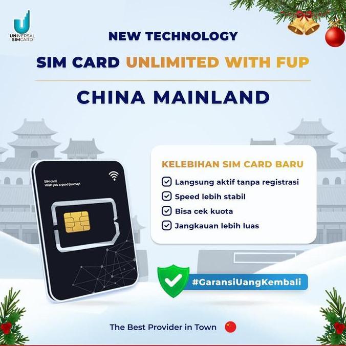 Tron- Unisim Sim Card Mainland 4-17 Hari Unlimited With Fup & True Unlimited || Langsung Aktif Tanpa