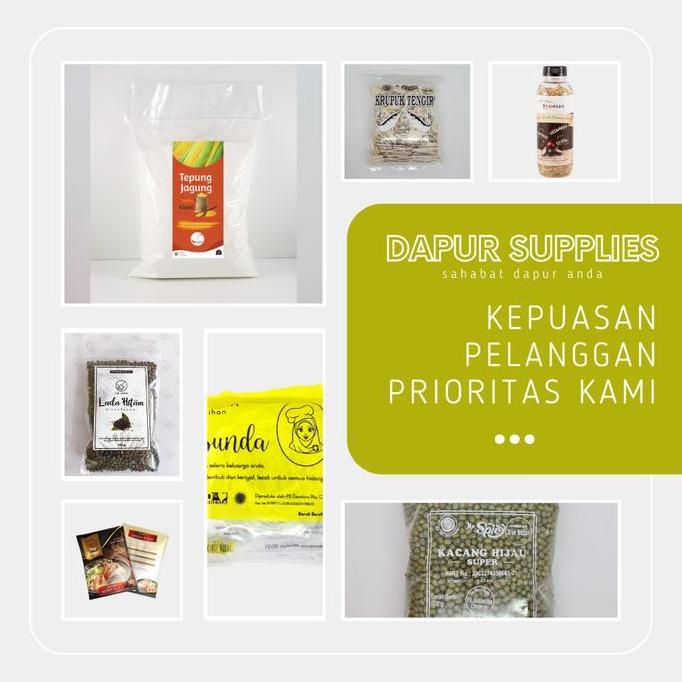 Kriuk- Bahan Dapur - Tepung Sagu Aren / Tepung Aren 1 Kg