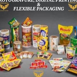 Custome Order Plastik Vakum / Aluminium foil / Kemasan Printing