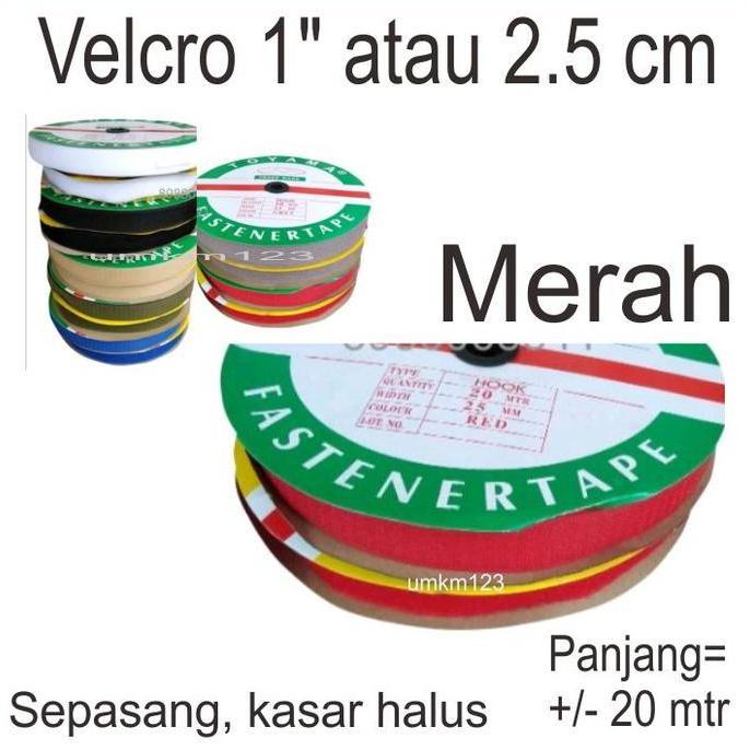 pt_rinaolshop - Perekat Velcro Magic Tape Kretek Perekat Set (Sepasang Kasar  Halus) Perekat Velcro 