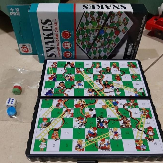 Promo Ular Tangga, Catur, Ludo Mini Magnet Cod
