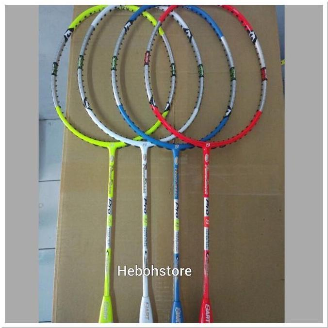 belviercinez RAKET BADMINTON HART POWER SHOOT PRO +BONUS SENAR YONEX BG66+GRIP ORI Diskon