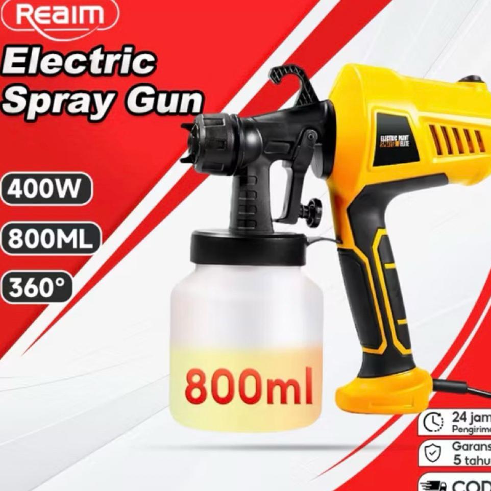 Spray Gun Spraygun Cat Semprot Listrik Alat Cat Semprot Elektrik Kompresor Alat Semprot Cat