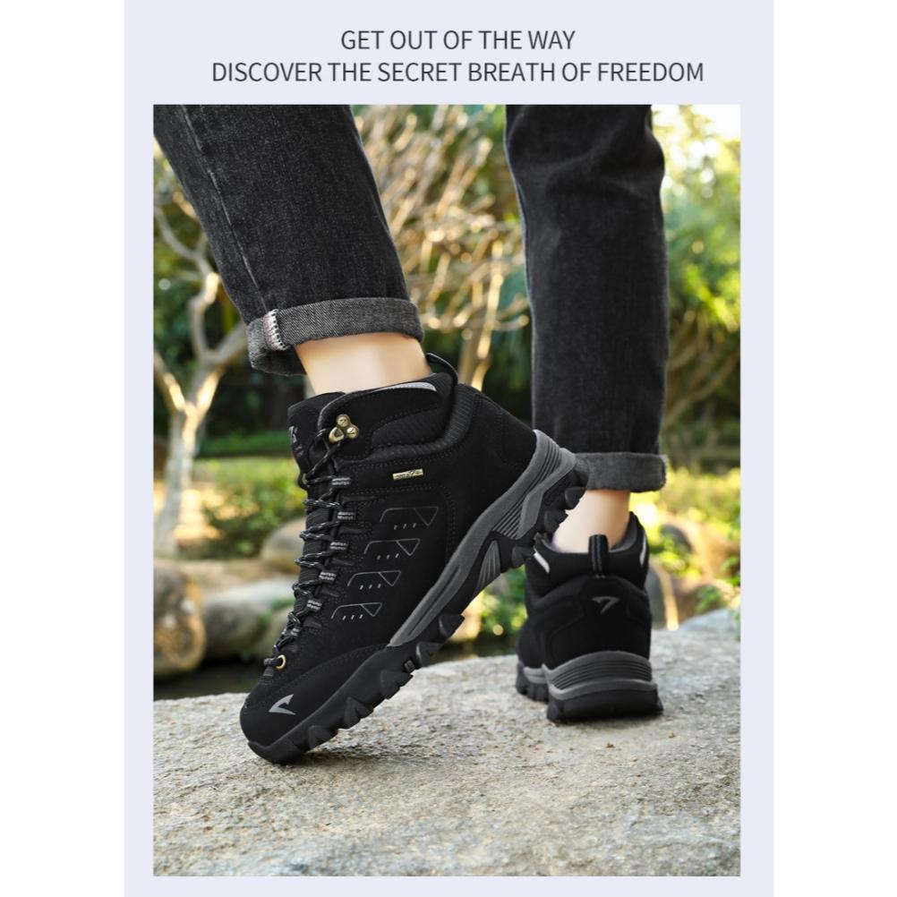 promo terbaru sepatu gunung snta 506 waterproof original - gratis kaos kaki - sepatu hiking/sepatu g
