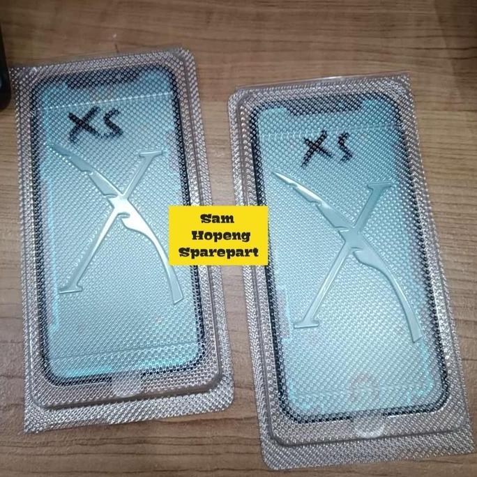 KACA LCD / KACA TOUCHSCREEN / GLASS + FRAME + OCA IPHONE XS SHS27