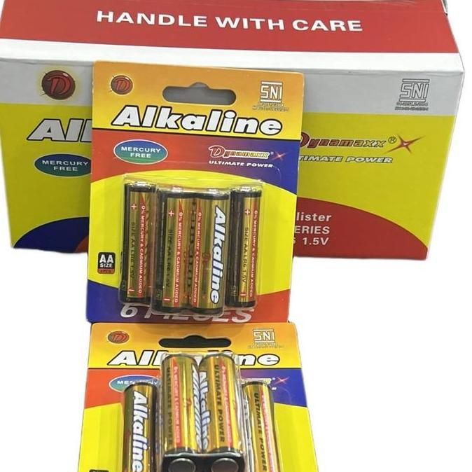 DYNAMAXX Baterai Alkaline  AA /AAA Batu Battery Tipe A2/A3 Sebox isi 72 pc
