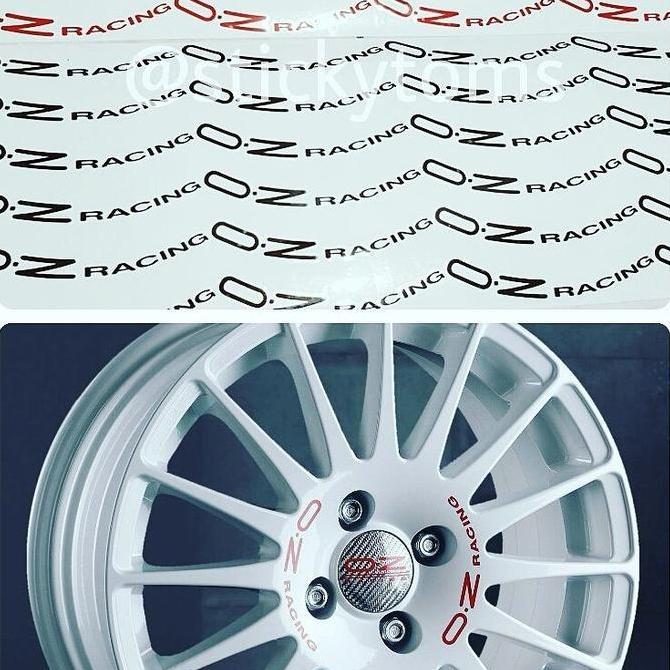 Neworc- Caryou- Stiker Untuk Velg Oz Racing Superturismo