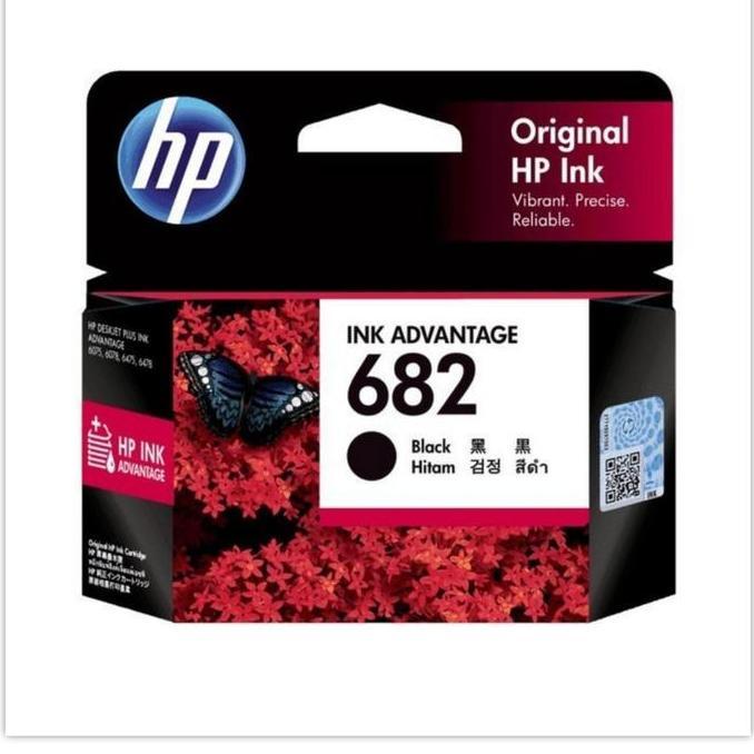 TERBARU - Tinta Printer Hp 682 Hitam / Cartridge Hp 682 Black