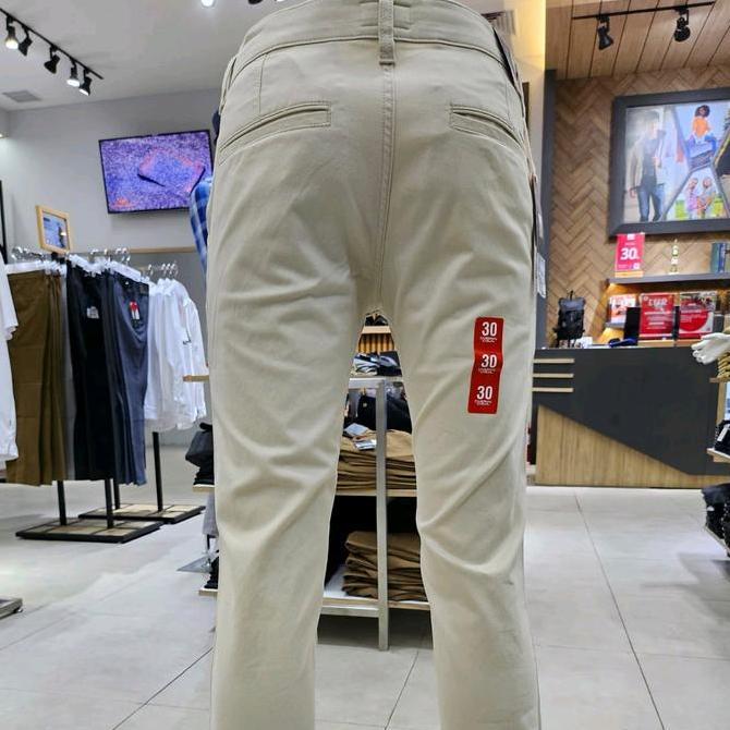 CELANA CHINOS CARDINAL CASUAL SLIMFIT TERBARU WARNA CREAM