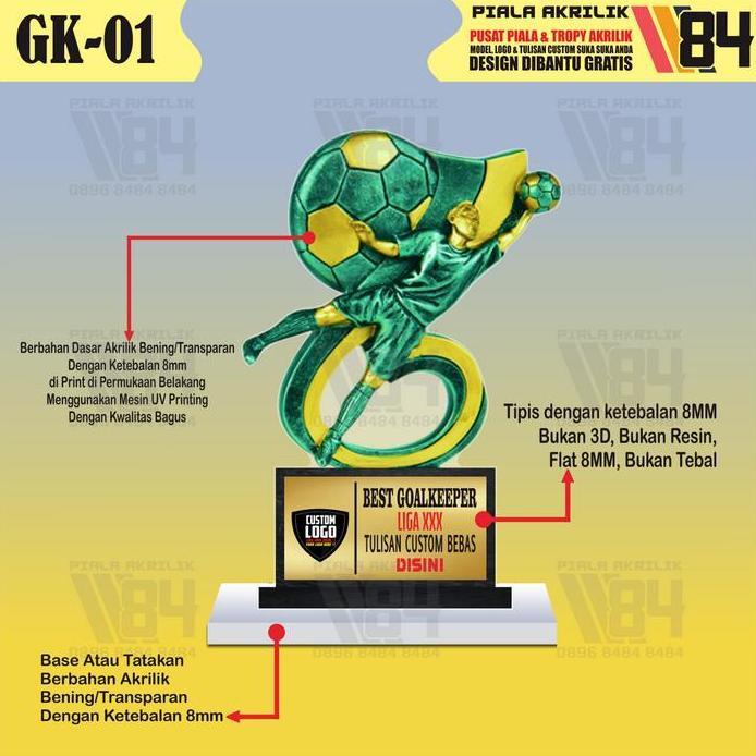 PIALA KIPER TERBAIK, PIALA KIPER, TROPY KIPER, TROPI KIPER, TROPHY KIPER, PIALA GOALKEEPERS, PIALA G