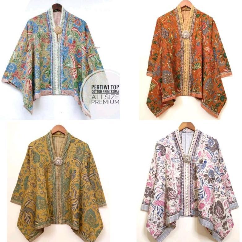 ATASAN BLOUSE BATIK KARTINI TIGA NEGERI