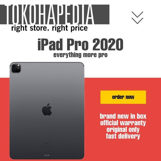New Apple iPad Pro 4th 12.9 inch 128 128GB Wifi Only 2020