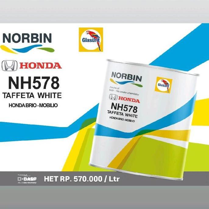 * READY MIX NORBIN HONDA NH578 TAFFETA WHITE *