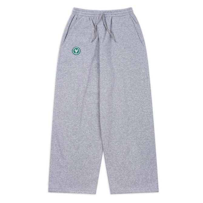 New- Youuu- Vantiva Celana Sweatpants Loose Baggy Pants Fleece Grey Misty Vast Celana Santai Nyaman 