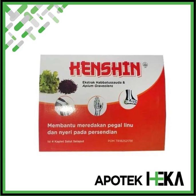 Kenshin Strip isi 4 - Obat Pegal Linu dan Nyeri Persendian