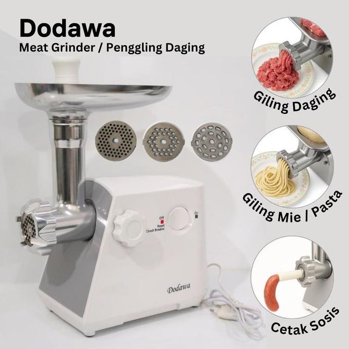 Dodawa Penggiling Daging - Meat Grinder / Chopper / Gilingan Mie / Blender Daging / Sosis Maker / Ce