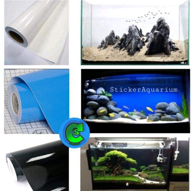background aquarium / stiker aquarium / scotlet skotlet aquarium