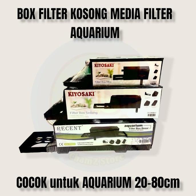 box filter aquarium mini sedang besar jumbo / box filter aquarium