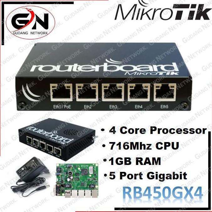MIKROTIK RB450GX4 MIKROTIK RB450GX4