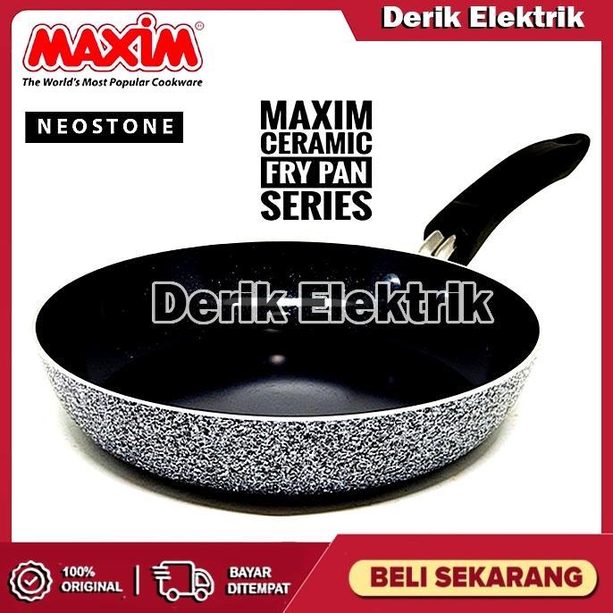 Frypan Teflon Anti Lengket Maxim Neostone / Teflon Anti Lengket / Teplon Anti Lengket / Wajan Anti L
