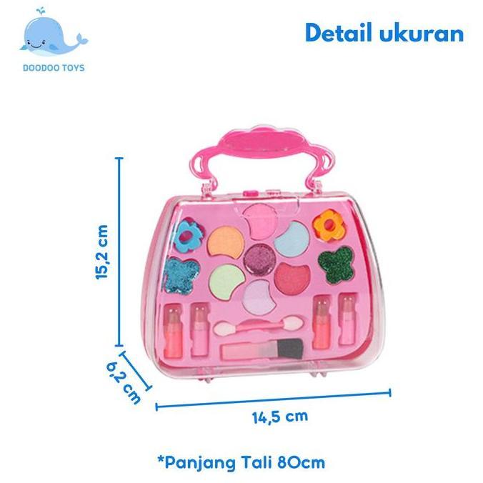 Bubu- Mainan Anak Cewek - Mainan Anak Makeup Tas - Mainan Komestik Anak Bentuk Tas - Perempuan Makeu