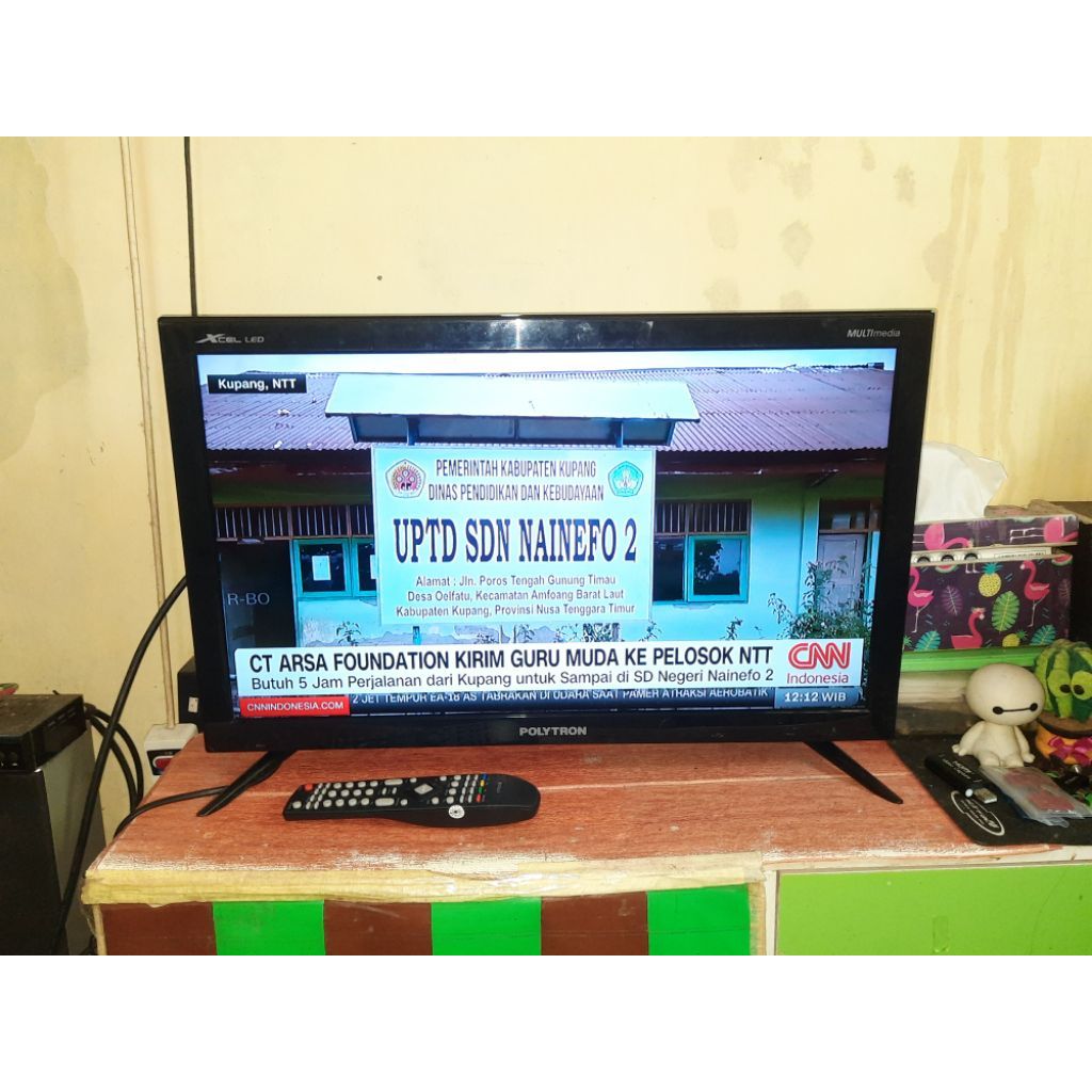 TV LED Polytron 24inch Analog Normal Nominus (kondisi bekas)
