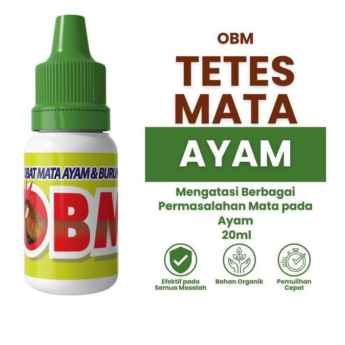 Obm Tetes Mata Hewan - Obm Tetes Mata Untuk Hewan - Obm Tetes Mata Ayam Allshop