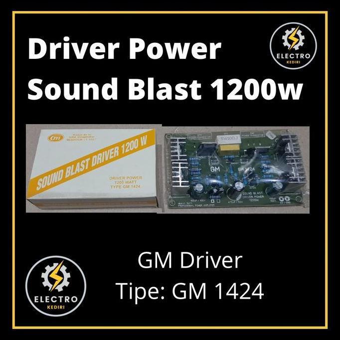 (:(:(:(] GM Kit Driver Power Mono 1200w | kit Sound Blast 1200 Watt | GM 1424