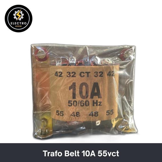 best seller] Trafo Belt 10a 55vct tembaga murni | transformator 10 A 55 V Ct 55v BELT